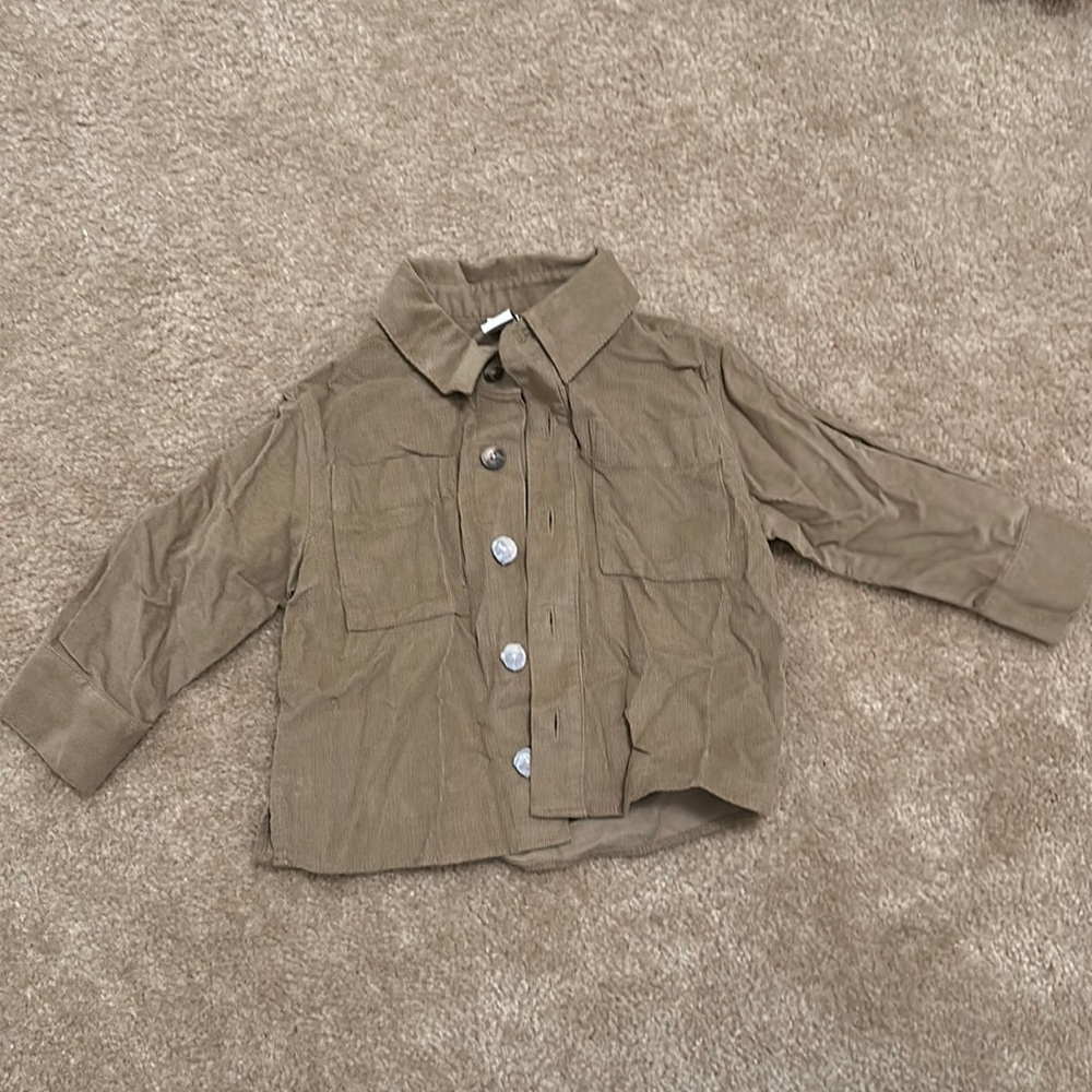 Banana Republic corduroy button down shirt